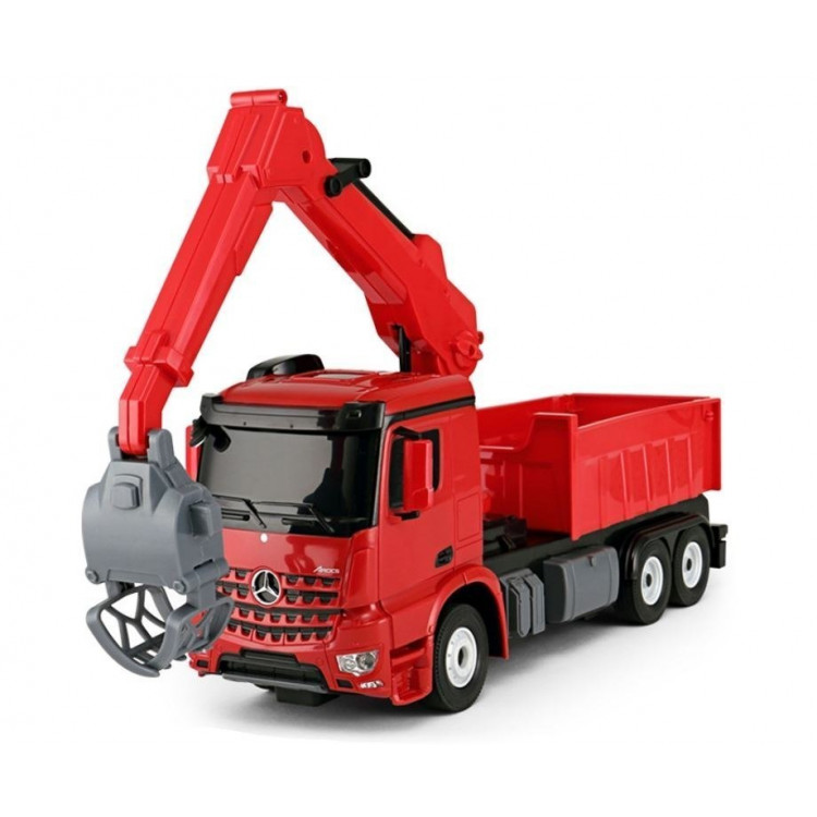 RC Mercedes nákladiak Rastar 1:14 červený